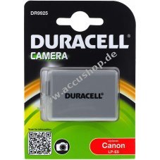 Duracell Akku DR9925 fr Canon LP-E5