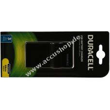 DURACELL Ladegert mit USB-Kabel kompatibel mit Nikon Akku-Typ DRNEL14, EN-EL14