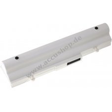 Accu fr Asus 1001PX-Serie Wei 6600mAh