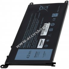 Accu fr Laptop Dell Inspiron 15-5580-D2625S