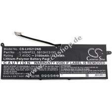 Accu fr Laptop Lenovo IdeaPad S21E-20, S21E-20 80M4
