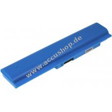 Accu fr Samsung N310 Serie/ Typ AA-PL0TC6B 6600mAh Blau