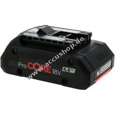 Original Akku Bosch ProCORE18V 4,0Ah Li-Ion 1600A016GB