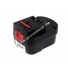 Accu passend fr Black & Decker Bohrschrauber HP126F2B 2000mAh