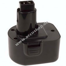 Accu fr Black & Decker Bohrschrauber CD12CA 3000mAh NiMH