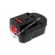 Accu fr Black & Decker Bohrschrauber HP146F2K 2000mAh