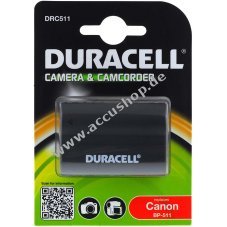 Duracell Akku fr Canon Videokamera PowerShot Pro 1