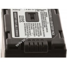 Accu fr Panasonic AJ-PCS060G 5400mAh