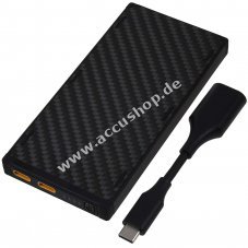 Nitecore Powerbank NB10000 GEN3, 10Ah, ultra-leicht, 2x USB-C, z.B. fr Trail-Lauf-Sport