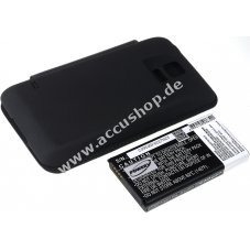 Accu fr Samsung SM-G900 mit Flip Cover