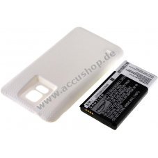 Accu fr Samsung SM-G900 Wei 5600mAh