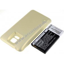 Accu fr Samsung Galaxy S5 LTE Gold 5600mAh