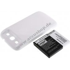 Accu fr Samsung GT-I9300 Wei 3300mAh