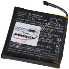 Accu passend fr GPS Fahrrad-Computer Garmin Edge 1030, Typ 361-00105-00