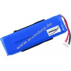 Accu fr Lautsprecher JBL JBLFLIP3GRAY