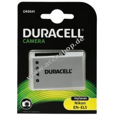 Duracell Akku fr Digitalkamera Nikon Coolpix S10 / Typ EN-EL5