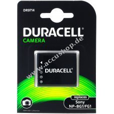 Duracell Akku fr Digitalkamera Sony Cyber-shot DSC-W30