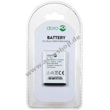 Doro Akku fr Handy Doro 1350, 1360, 1361, 1362