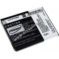 Accu fr ZTE N880F 1600mAh