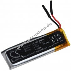 Accu passend fr Kopfhrer Sony WI-C400 WI-C500 WI-C600N Typ 1-001-274-31