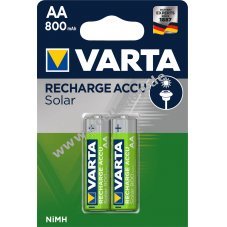 Varta Mignonaccu 800mAh NiMH 2er Blister