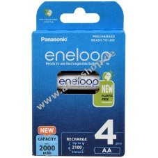 Panasonic eneloop Mignonaccu AA HR6 HR-3UTGB 2000mAh NiMH 4er Pack