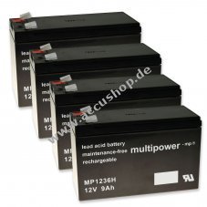 Powery Bleiaccu MP1236H fr APC Smart-UPS 1500 9Ah 12V (ersetzt auch 7,2Ah/7Ah)