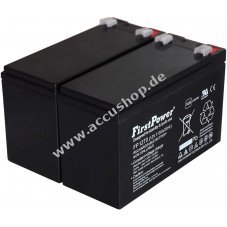 FirstPower Blei-Gel-Akku fr USV APC Back-UPS RS 1500 7Ah 12V