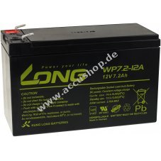 KungLong Ersatzaccu fr USV APC Back-UPS BK350-IT