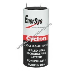 Enersys / Hawker Bleiakku, Blei-Zelle E Cyclon 0850-0004 2V 8,0Ah