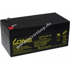 KungLong Bleiaccu WP3.3-12 fr APC SurgeArrest + Batterie BackUp BE325-GR