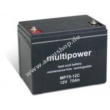 Bleiaccu multipower MPC75-12I zyklenfest