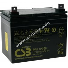 CSB Bleiaccu EVH12390 12V 39Ah zyklenfest