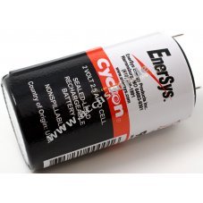 Enersys / Hawker Bleiakku, Blei-Zelle D Cyclon 0810-0004 2V 2,5Ah