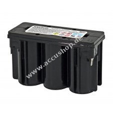 Enersys / Hawker Bleiakku, Monoblock (D Cell 1x3) Cyclon 0819-0012 6V 2,5Ah