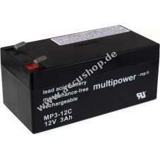 Bleiaccu multipower MPC3-12 zyklenfest