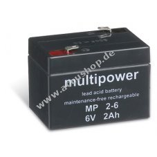 Powery Bleiaccu (multipower) MP2-6