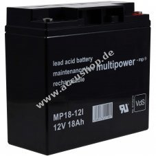 Bleiaccu (multipower) MP18-12I Vds Ersatz fr FIAMM Typ FG21803