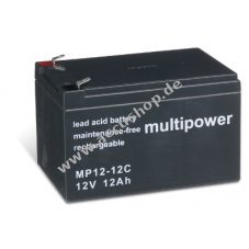 Powery Bleiaccu (multipower) MP12-12C zyklenfest