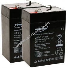 Powery Blei-Gel Akku ersetzt APC RBC 1