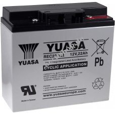 YUASA Ersatzaccu fr Notstromversorgung (USV) 12V 22Ah (ersetzt auch 17Ah 18Ah 19Ah) zyklenfest
