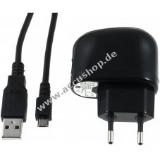 USB-Ladeadapter inkl. 2.0 High-Speed Ladekabel fr Samsung Galaxy S5 / S6