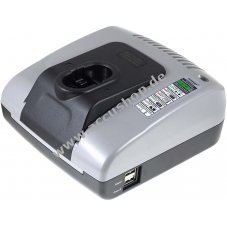 Powery Akku-Ladegert mit USB fr Bosch Schlagschrauber GDR 9,6