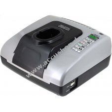 Powery Akku-Ladegert mit USB fr Akku Hitachi Typ 324365