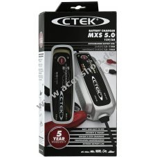 CTEK MXS 5.0 Batterie-Ladegert mit autom. Temperaturkompensation 12V 5A EU-Stecker