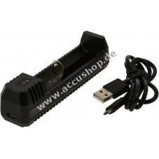 USB-Lader Nitecore UI1 fr Li-Ion Accu, Ladestrom bis zu 800mA