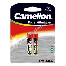 Batterie Camelion Micro LR03 MN2400 HR03 Plus Alkaline 2er Blister