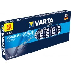 Batterie Varta 4003 Industrial Microzelle LR03 10er Packung