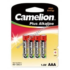 Batterie Camelion Typ AAA 4er Blister