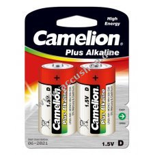 Batterie Camelion Plus Typ D Alkaline 2er Blister